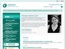 Tablet Screenshot of ochrance.cz